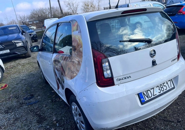 Skoda Citigo cena 9900 przebieg: 142000, rok produkcji 2018 z Warszawa małe 529